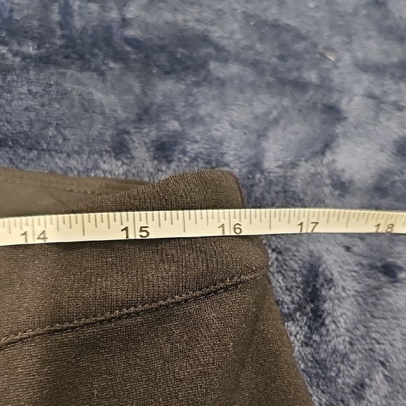 Soma Black Elastic Waist Stretch Straight Leg Dress Pants - Picture 5 of 8